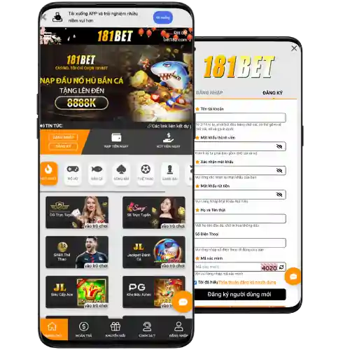 Đăng ký ngay tại 181BET và bắt đầu giành chiến thắng!